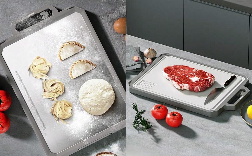 Premium Stainless Steel Cutting Board